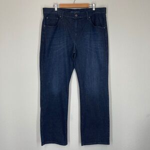 Mott & Bow Crosby Jeans Men's 40x32 Straight Leg Blue Dark Wash Denim